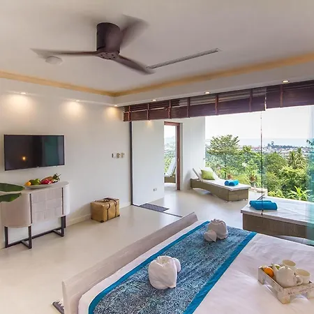 Stunning Sea View Villa Lamai Koh Samui Exterior photo