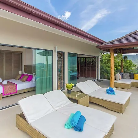 Stunning Sea View Villa Lamai Koh Samui Exterior photo