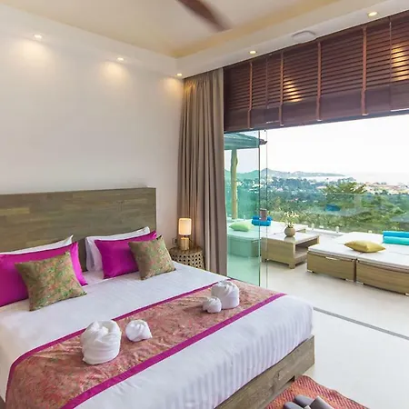 Stunning Sea View Villa Lamai Koh Samui Exterior photo